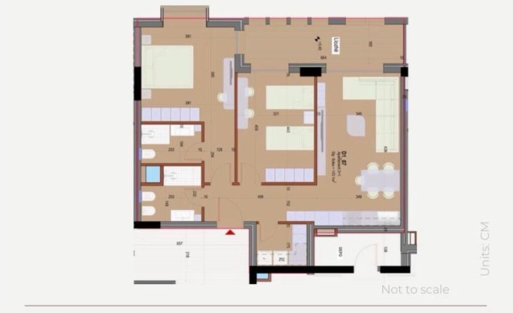 🏡 Appartamento 2+1 in Vendita a Morina City Residence