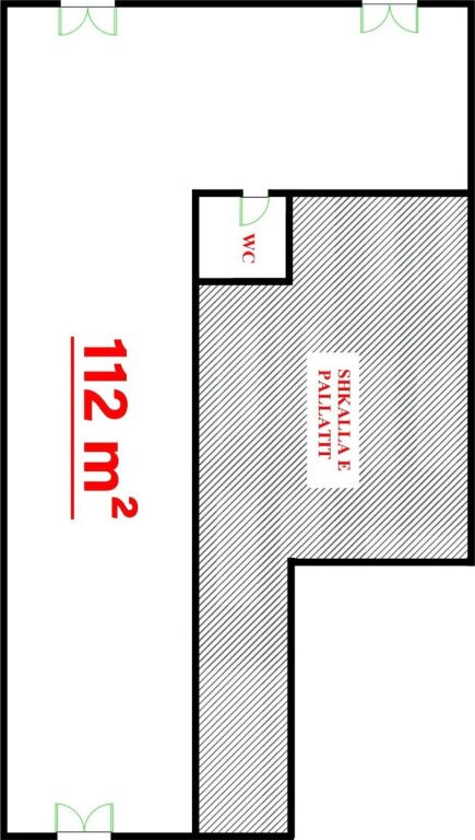 COMMERCIAL PREMISES FOR SALE 112 m² IN ASTIR – PART OF A 545 m² UNIT, WITH MORTGAGE