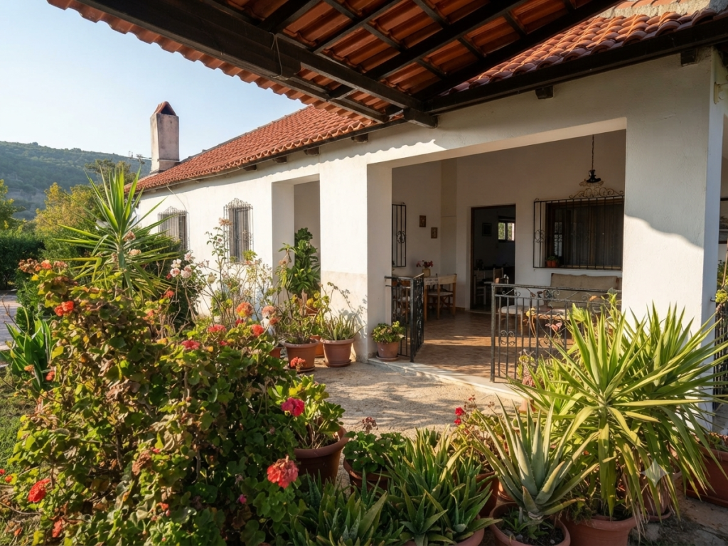 Rent, 1-story Villa, Baldushk, Tirana.