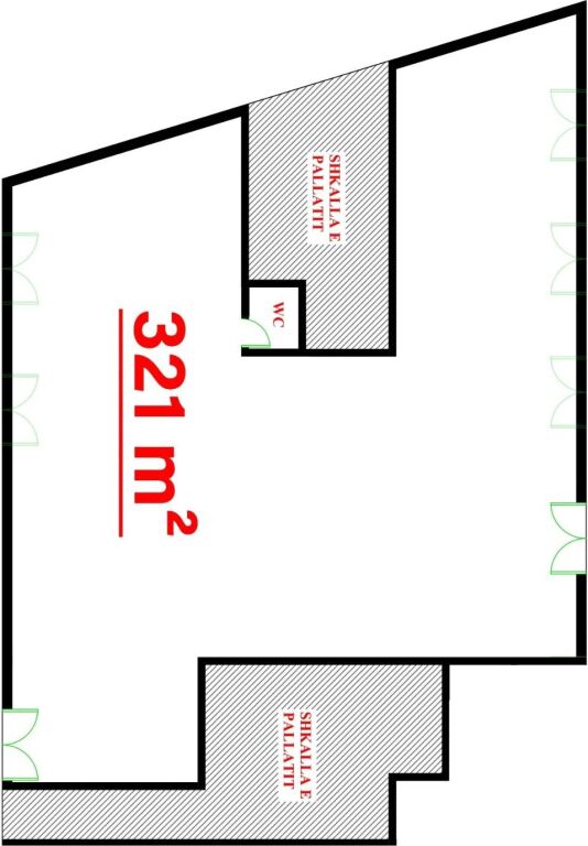COMMERCIAL SPACE FOR SALE 321 m² IN ASTIR – 7 JOINT SHOPS, PART OF A 545 m² UNIT