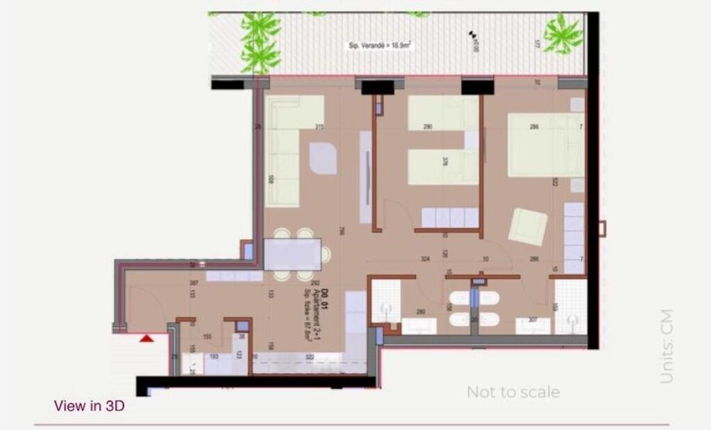 🏡 Vendesi appartamento 2+1 con veranda a Morina City Residence