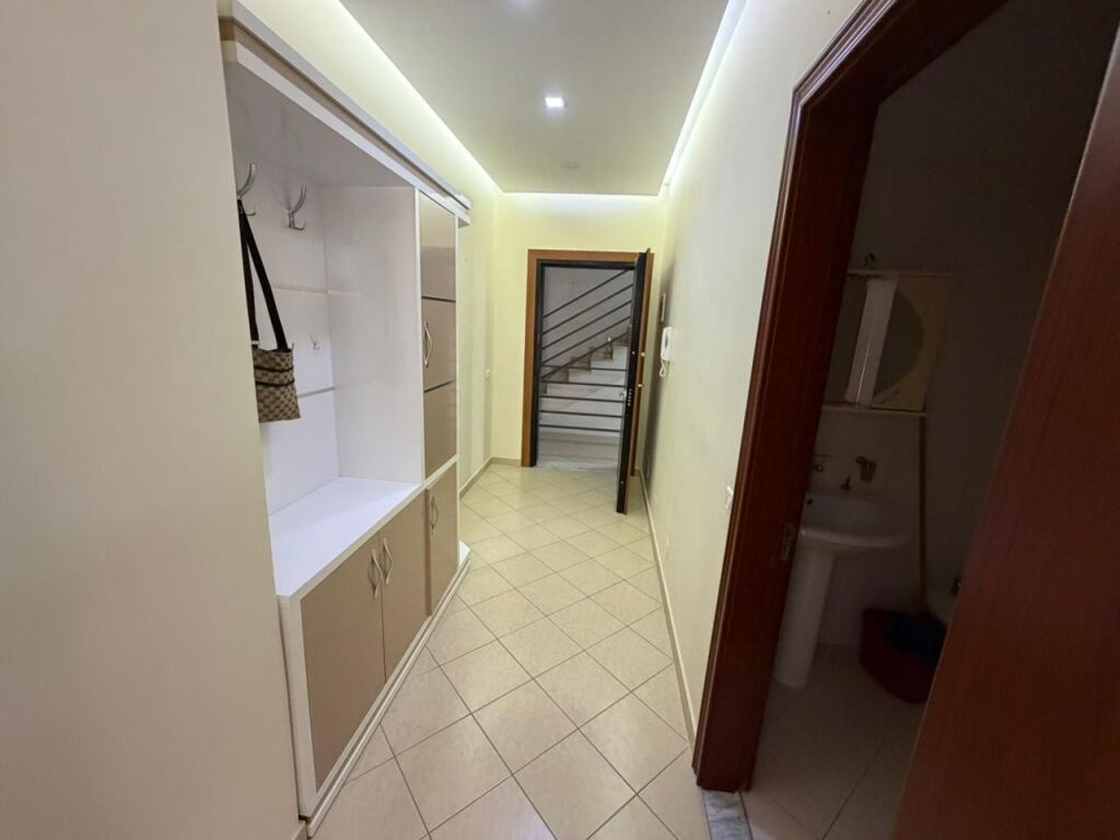 🏡 Apartment for rent 2+1+2  📍Astir, Villa L   📐 Area: 118m² 🛋️ Furnished  ➡️ Complete  🏢 4th floor (with elevator)   The apartment is organized into:  ▪️2 bedrooms  ▪️1 living room  ▪️2 bathrooms  ▪️2 corridors  ▪️1 kitchen   💰Price: 55,000 Lek/Month ❗negotiable  (If rented for more than 2+ years, price: 50,000 Lek/Month)