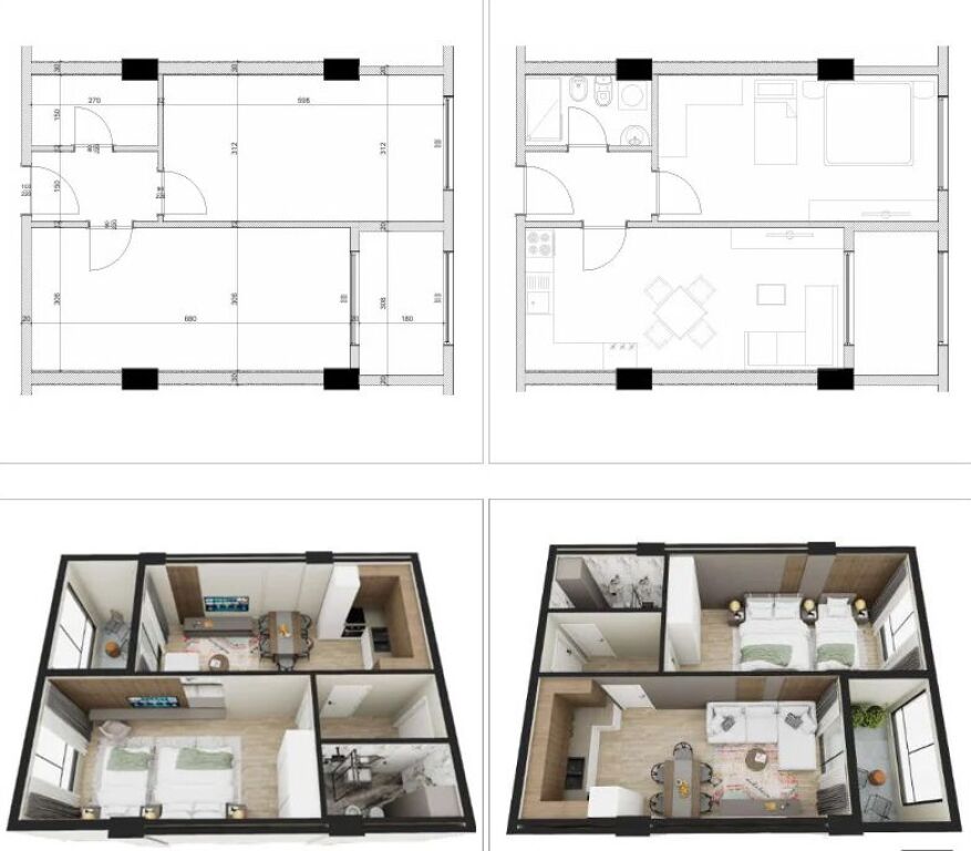 Golem | 70 mq (totali) | 60 mq (abitabili) | 1+1 | 99.000 Euro | Nuova Costruzione