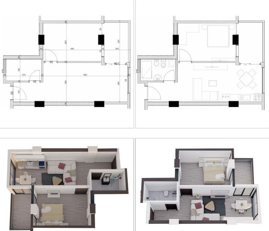 Golem | 70 mq (totali) | 60 mq (abitabili) | 1+1 | 99.000 Euro | Nuova Costruzione