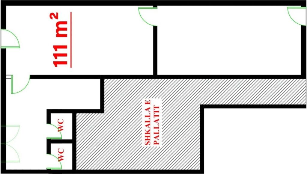 COMMERCIAL SPACE FOR SALE 111 m² IN ASTIR – 3 UNITED SHOPS, INVESTED AND READY FOR ACTIVITIES