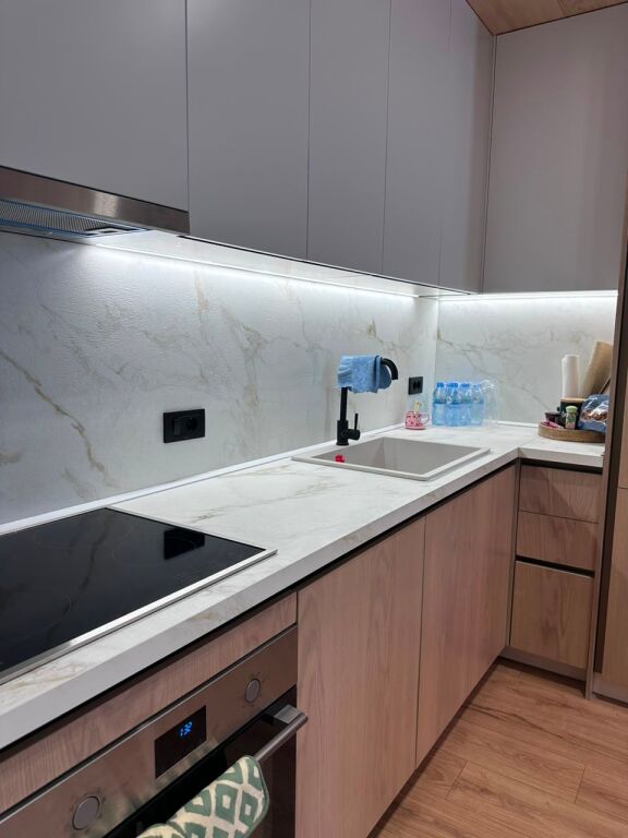 Apartment 1+1 for rent at Golden Tower Residence, Mine Peza Street, Durres Street, Zogu i Zi.