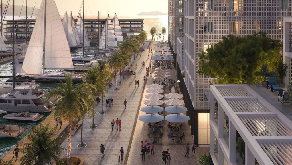 2+1 apartment for sale at Residenca Vlora Marina in Vlore.