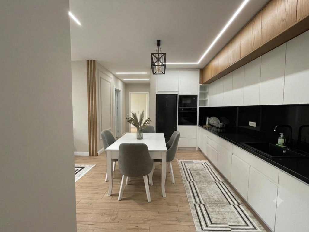 Qera, Apartament 2+1+2+2 Poste parkimi, Liqeni i Thatë, Tiranë.