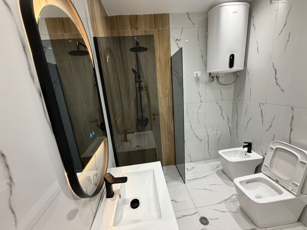 🏡 Super 2+1+2 apartment for rent  📍 Yzberisht, near KMY, opposite Fitness Bar UNIK   💶 Price: 60,000 Lek/month  