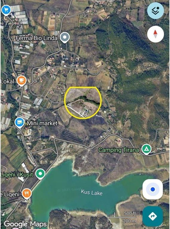 SHITET TOKË PËR NDËRTIM NË KASHAR, TIRANË - 60,000€ | 1000 m²