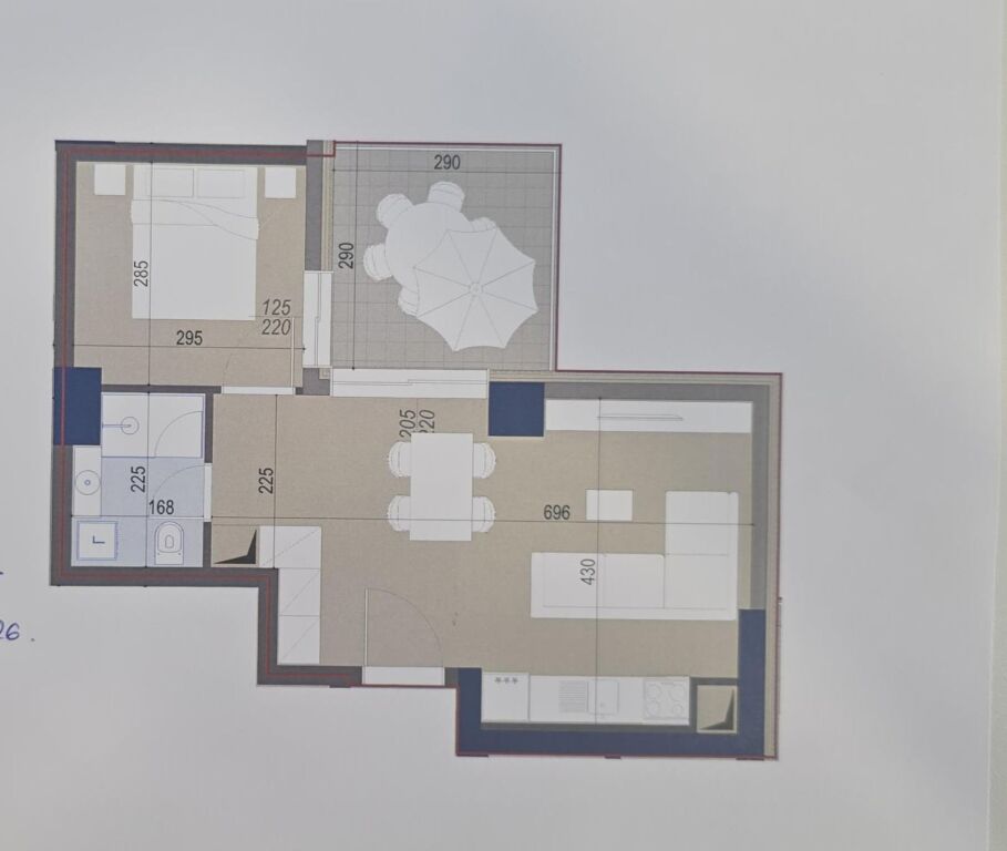 Apartment 1+1 for sale