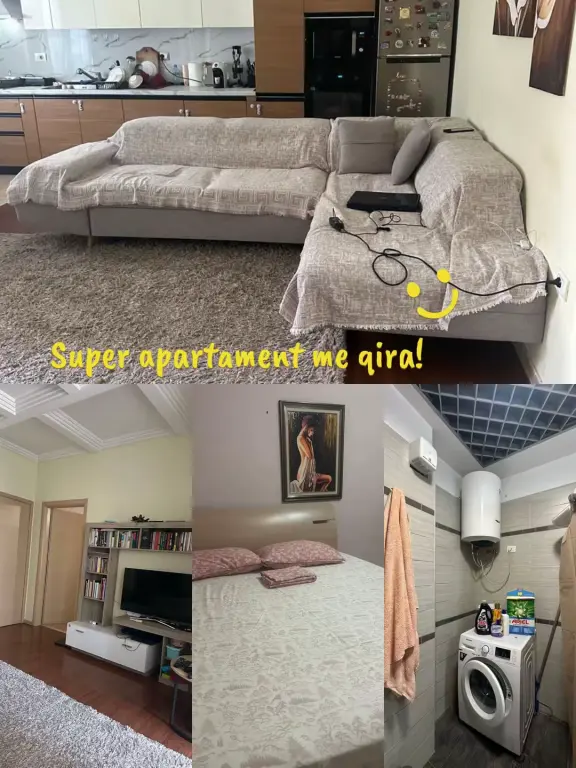 Apartment 1+1 for rent at Komuna e Parisit