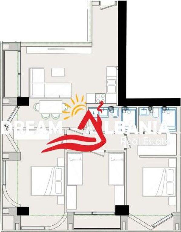 Apartments for sale on Stavri Themeli Street near Viva Complex (ID 41111598)