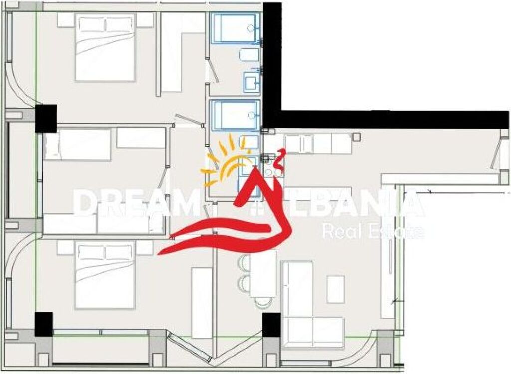Apartments for sale on Stavri Themeli Street near Viva Complex (ID 41111598)