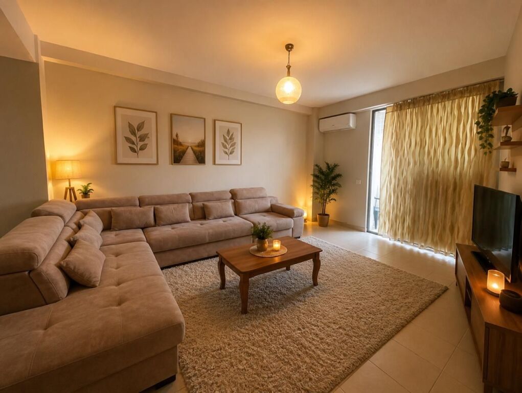 21-Dhjetori, apartment 2+1+2 for rent.