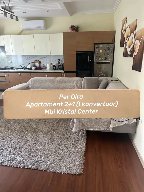 Apartment 1+1 for rent at Komuna e Parisit