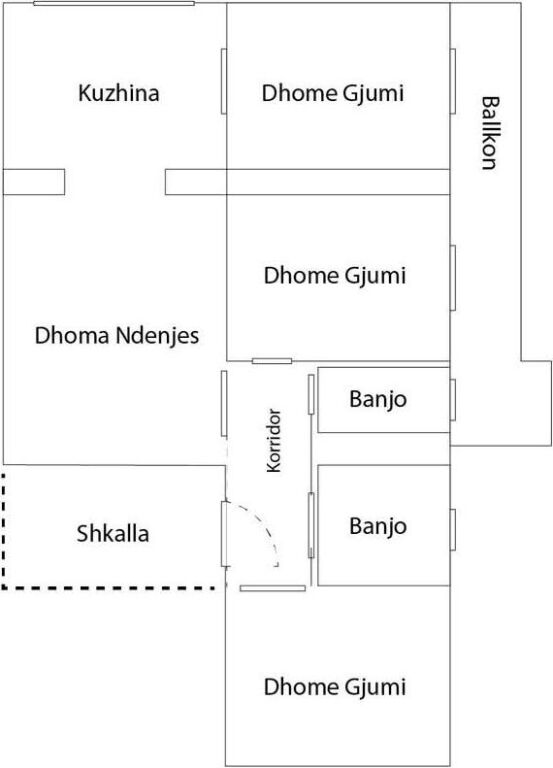 APARTMENT 3+1+2 FOR SALE - AT 21-DHJETORI, TIRANE