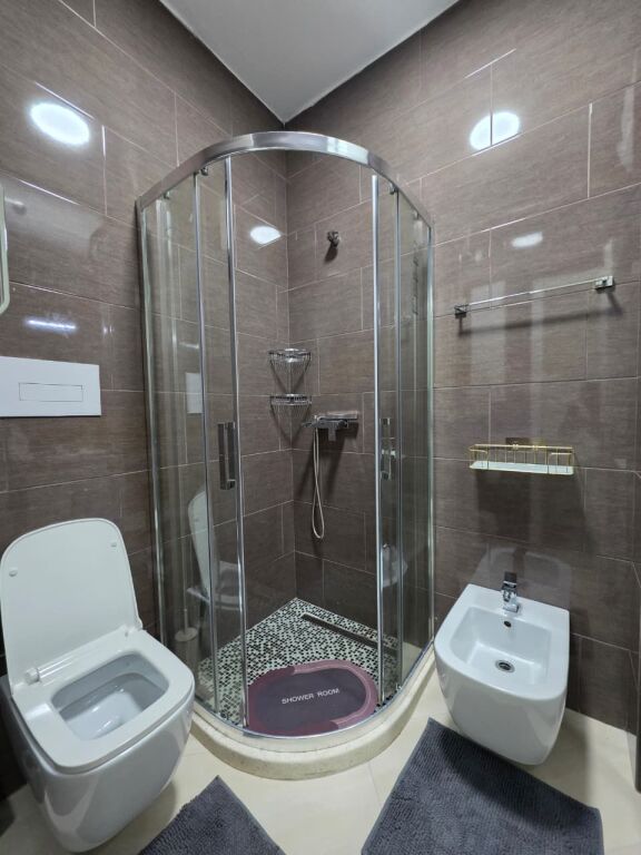 Ultra Luxury For Rent: Apartment 2+1+1🚾 &amp; 1 Balcony📍FRESH 109 m² ❤️ 5th Floor, With Fantastic View, First time for Rent (65,000 Leke/Month 💸) 🧨