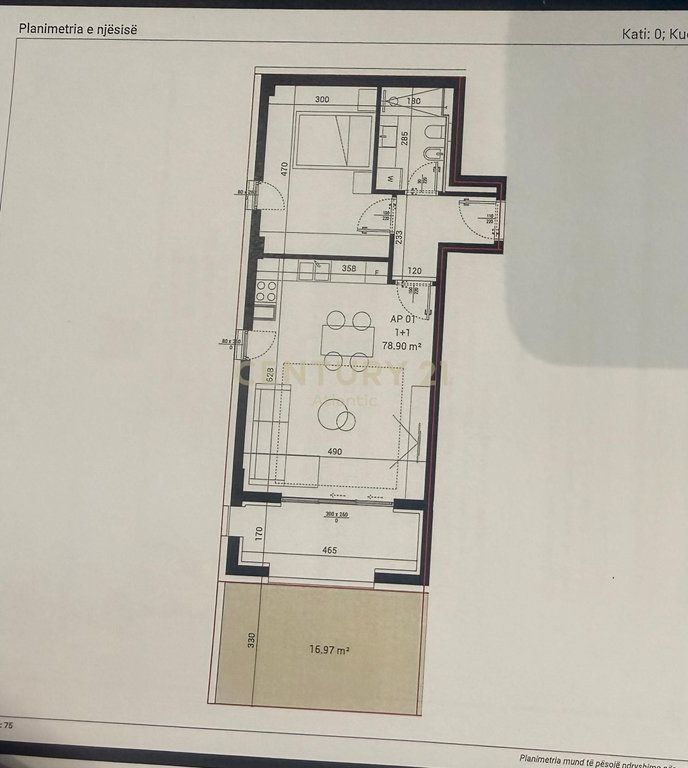 Apartament 1+1 Për Ne Sun Palase, 250.000€- 110.7m²