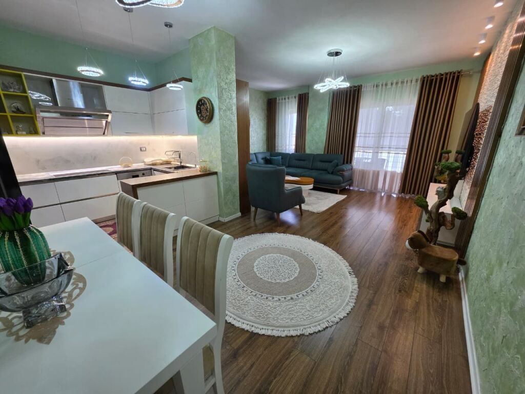 Ultra Luxury For Rent: Apartment 2+1+1🚾 &amp; 1 Balcony📍FRESH 109 m² ❤️ 5th Floor, With Fantastic View, First time for Rent (65,000 Leke/Month 💸) 🧨