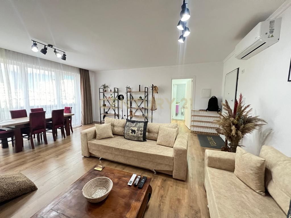 Apartment 1+1 for rent, modern and furnished in the center of Tirana. 800 € /Month