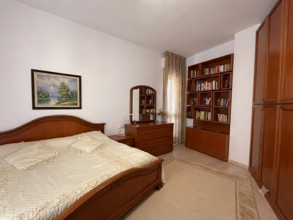 Rent, Apartment 2+1+2+Parking Space, Vind Complex, Ali Demi, Tirana