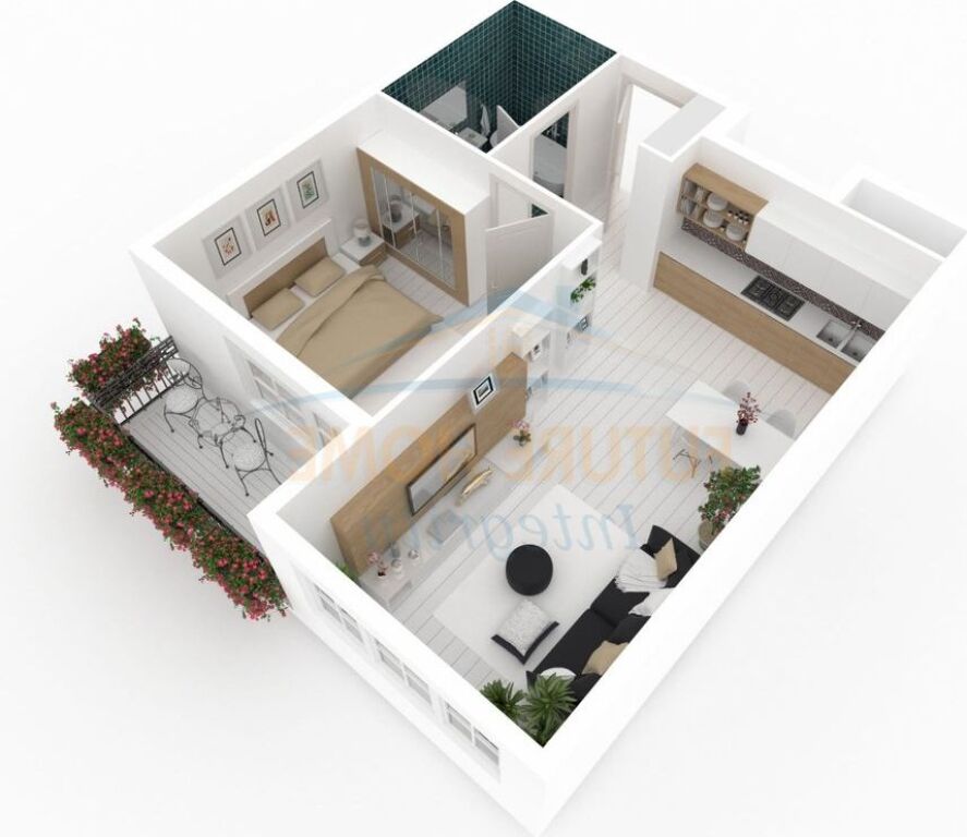 For sale, Apartment 2+1, Former Electric Market, Tirana
