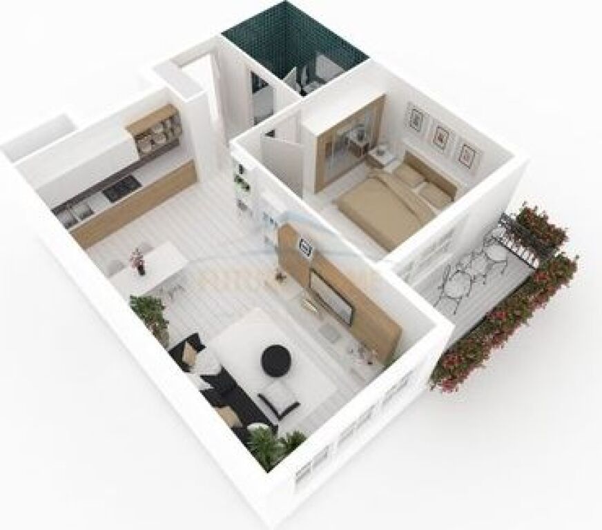 Shitet, Apartament 1+1, Kodra e Diellit 2