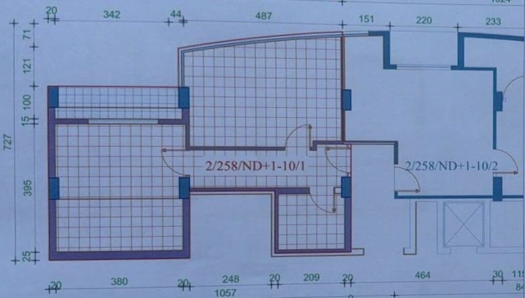 Apartment 1+1 for sale in the 21 Dhjetori area, Sali Butka Street – 178,000 €