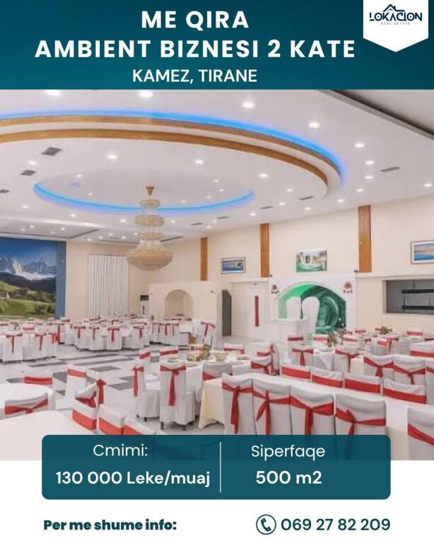 AMBIENTE COMMERCIALE, RISTORANTE PER MATRIMONI IN AFFITTO - KAMEZ