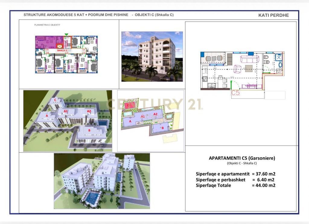 APARTAMENT STUDIO NË SHITJE NË ORIENTAL RESIDENCE NË GOLEM !