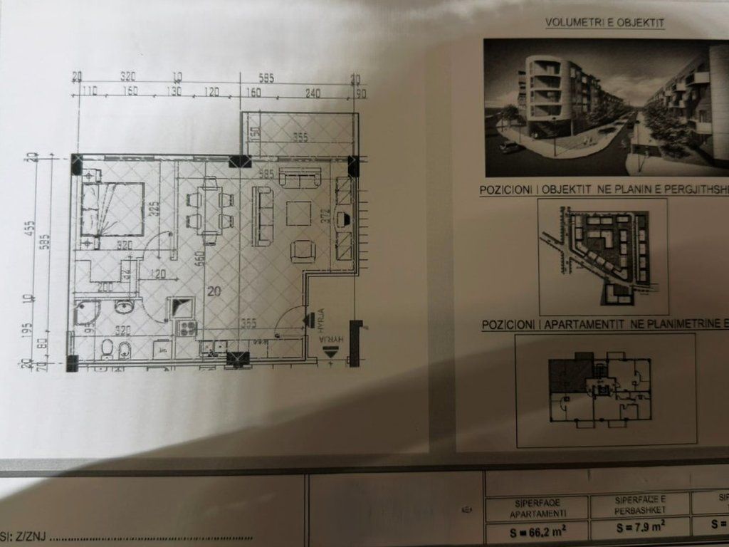 SHITEN APARTAMENTE 1+1 TEK KOMPLEKSI TOM DOSHI, SHKOZE