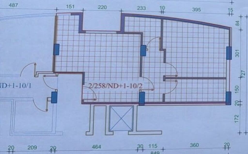 🏢 Apartment 1+1 for sale in the 21 Dhjetori area, Sali Butka Street – 174,000 €