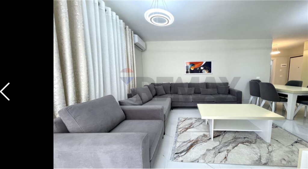 Apartament per qera 2+1 tek Prokuroria e Tiranes
