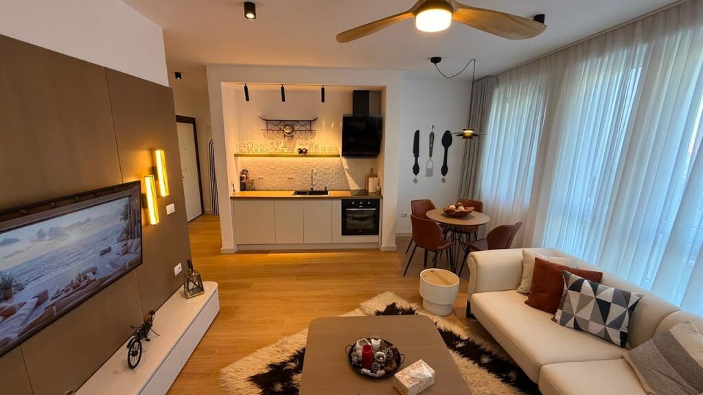 Shitet apartament Elitar 1+1 në Tushemisht, Pogradec