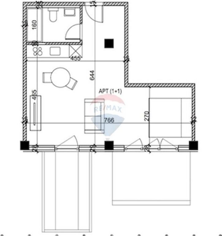 STUDIO FOR SALE IN SHENGJIN!