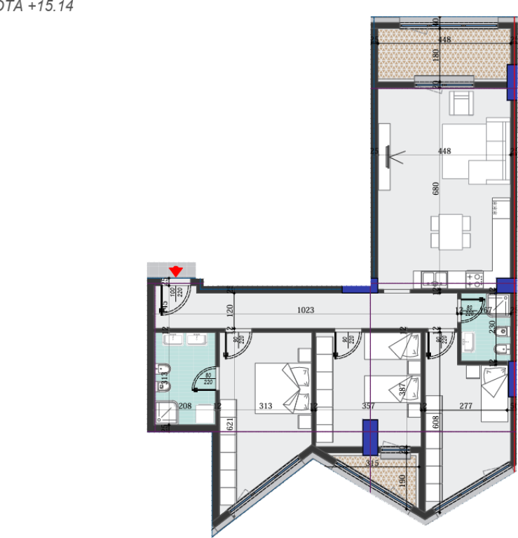 ✅ 3+1 APARTMENT FOR SALE | Colonnade Residence