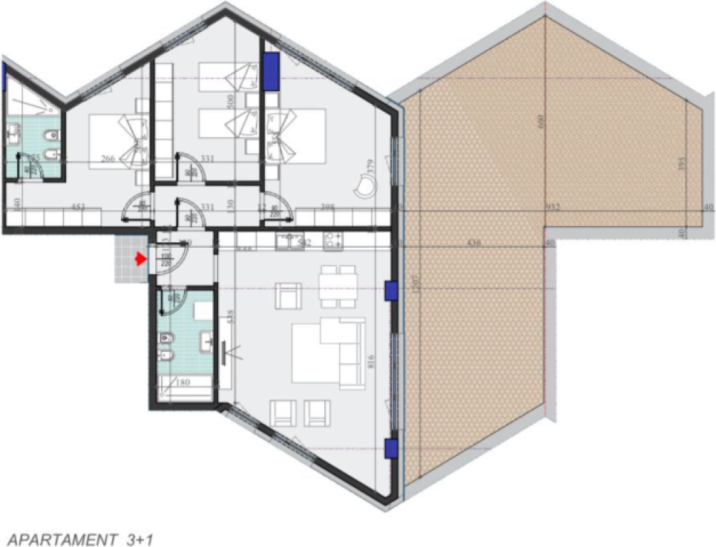 ✅ APARTMENT 3+1 WITH VERANDA FOR SALE | Colonnade Residence