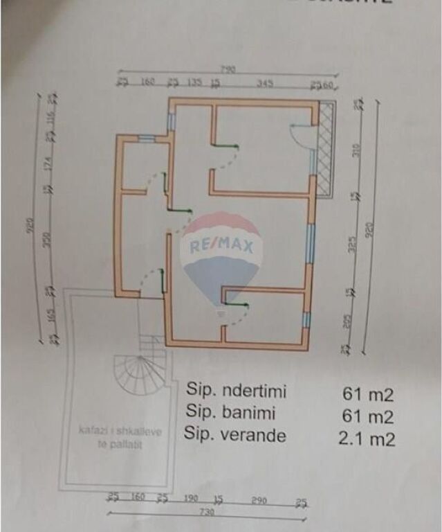 Shitet apartament 2+1 në Rrugën Bardhok Biba