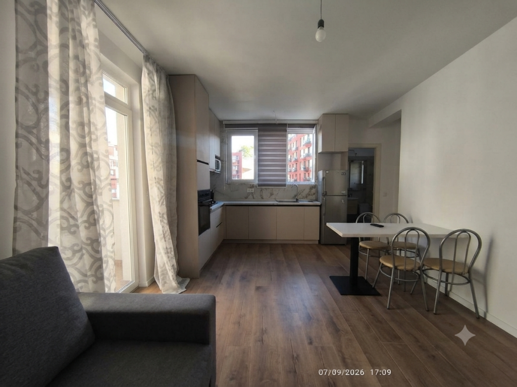 Qera Apartament 1+1, Stadiumi Dinamo, Tirane.