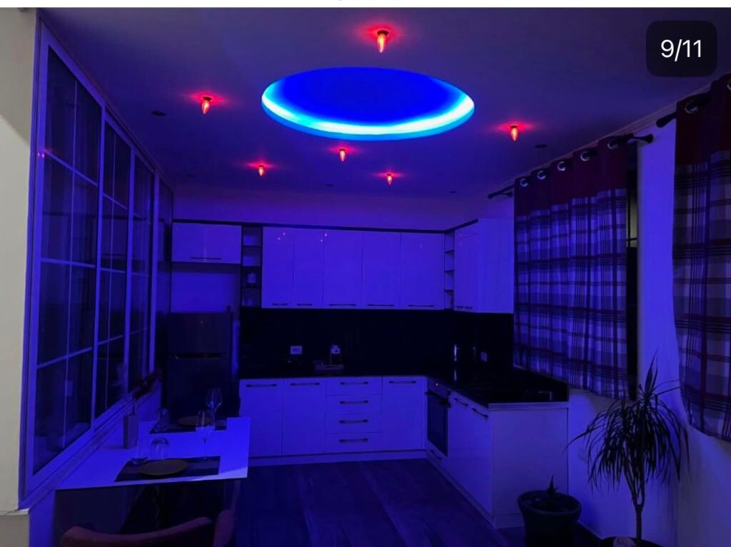 Pjeter Budi Street, after Osman Myderizi School, a 2+1 furnished apartment is for rent. 55,000 Leke