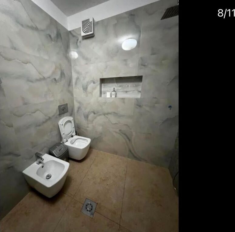Pjeter Budi Street, after Osman Myderizi School, a 2+1 furnished apartment is for rent. 55,000 Leke