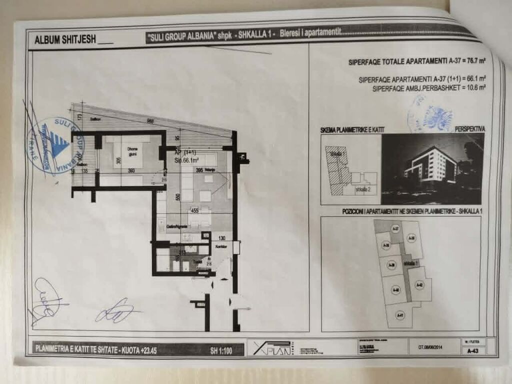 SHITET APARTAMENT 1+1 - ASTIR, TIRANE
