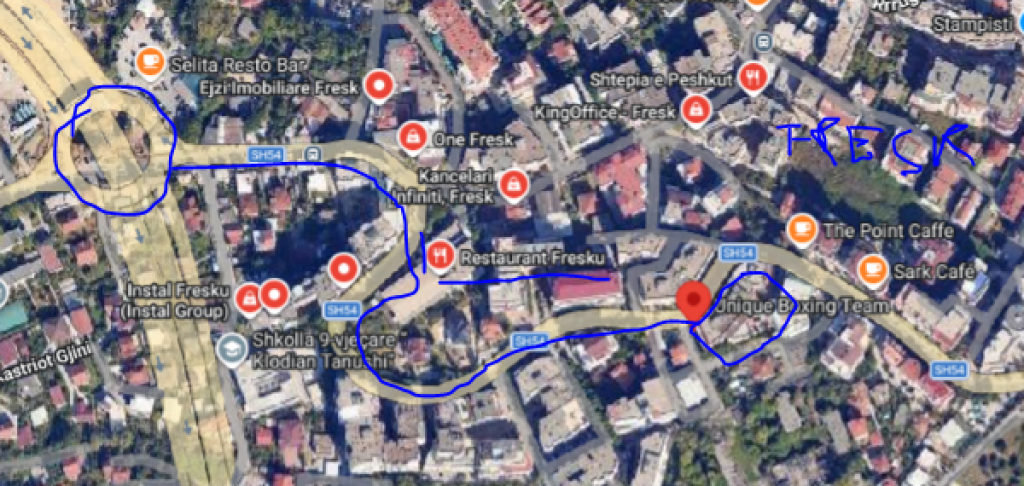 Apartment for sale Tirana, Fresk 3+1+2 155000