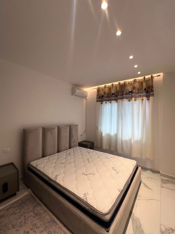 Apartment 1+1 for rent on Dritan Hoxha Street, near Aura Complex   Area: 50m2 Floor: 2 (with elevator) Fully furnished  1000 lek/month administration fee   Location: Near Aura Complex Price: 550€/month