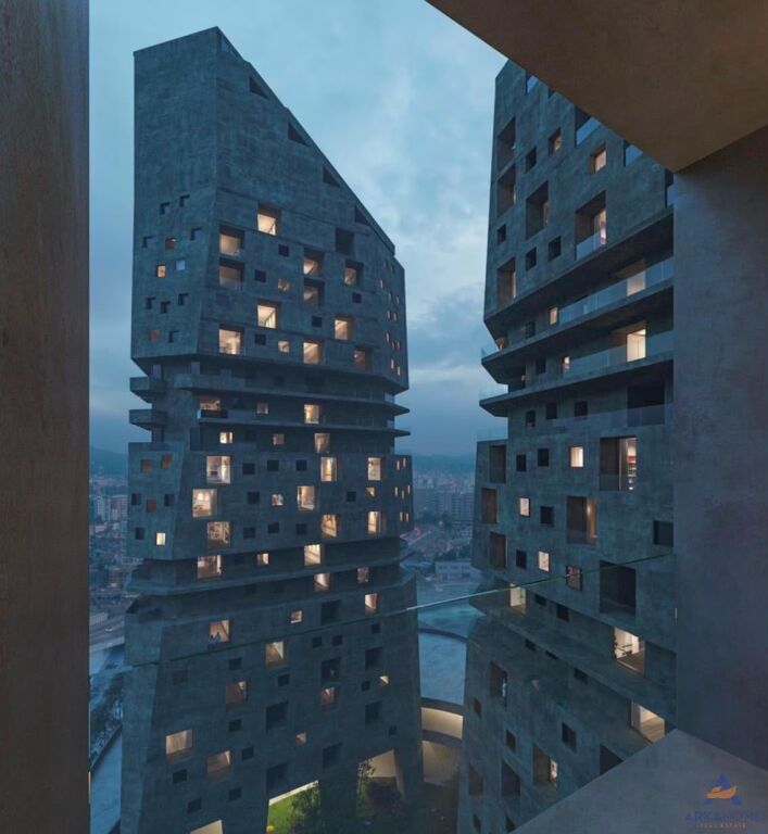 VENDESI APPARTAMENTI 1+1,2+1,3+1 "NELLA SHQIPONJA TOWER" PREZZO IN BASE ALLA POSIZIONE