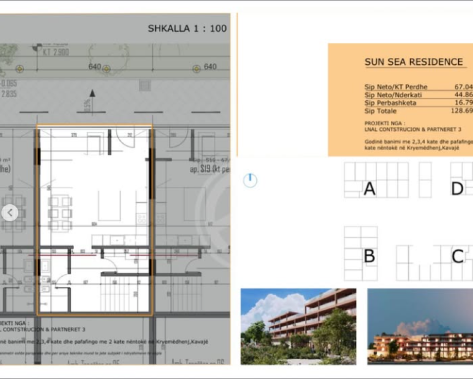 Duplex 2+1+2 in vendita a Sun Sea Residence