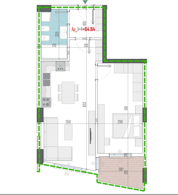 In vendita 3 Appartamenti 1+1 in 📍Fine di Paskuqan/Babrru, a 3 minuti dalla Circonvallazione e dalla Via 5 Maji e a 7 minuti dal Nuovo Viale.  
