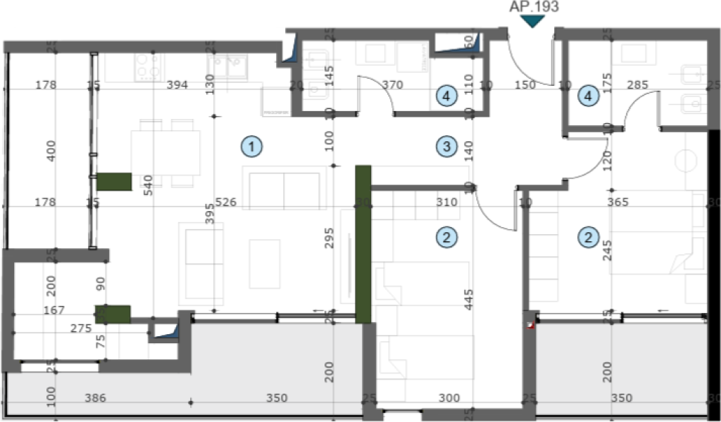 🏢 Apartament 2+1+2 për Shitje –  Pranë Casa Italia |Moa Residence🏢