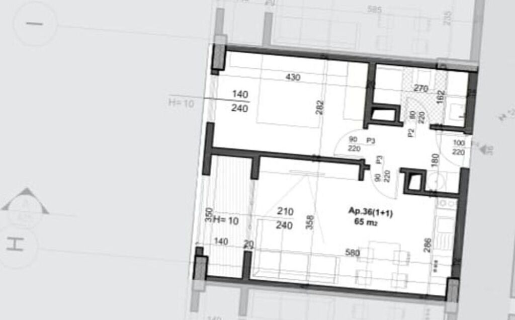 Apartament 1+1 Per Shitje ne Bulevardit Te Ri!